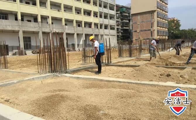 吉阳区学校机关防治白蚁